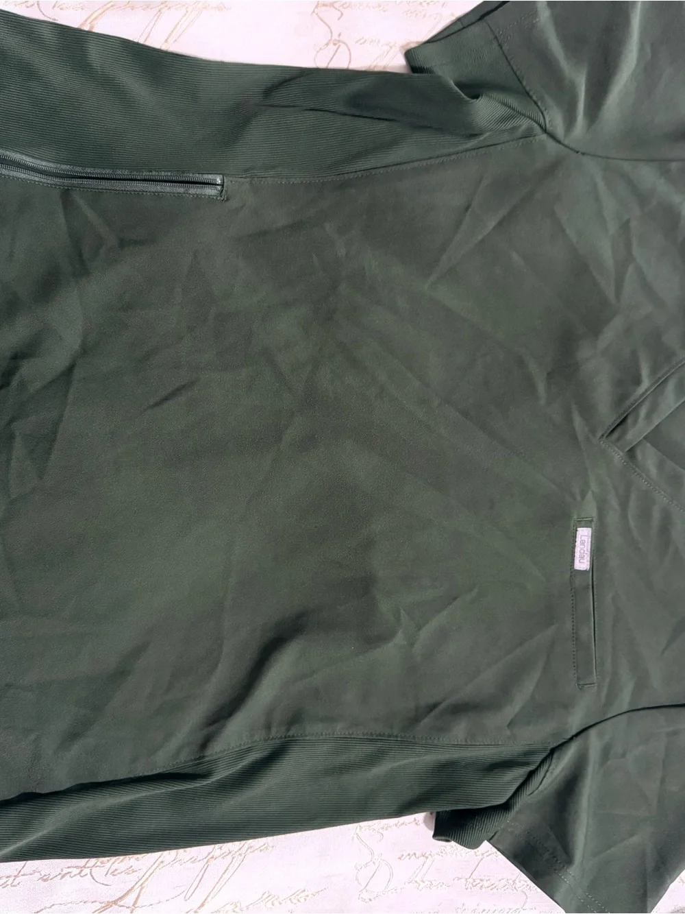 Landau Dark Green Jogger Scrub Pants with Utility Pockets